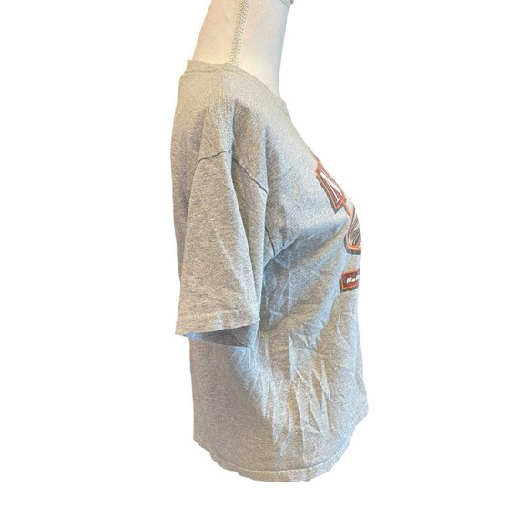 Vintage Nascar Graphic Shirt women’s  size large gray short sleeve - Picture 4 of 6